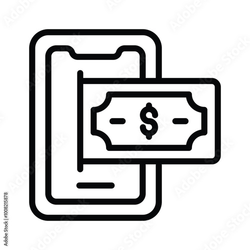 A mobile payment system for transferring money digitally