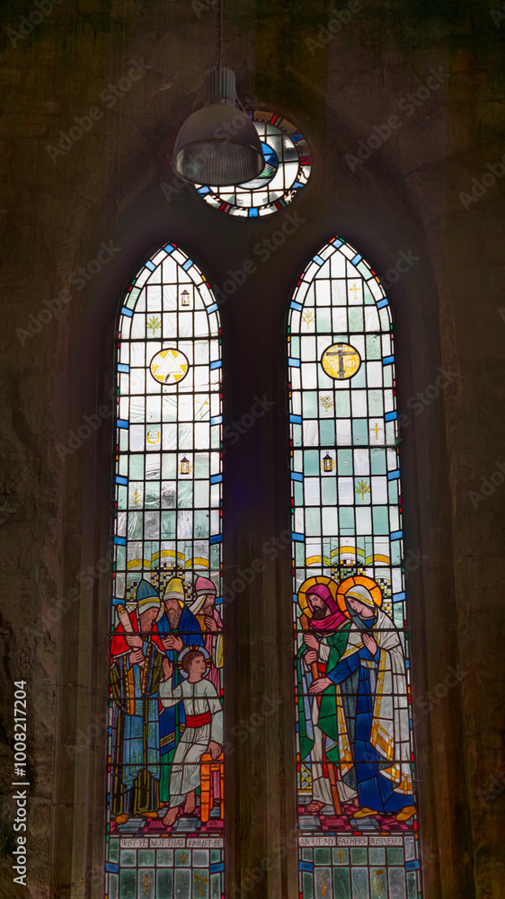 Fototapeta premium A church in Broadway the Cotswolds
