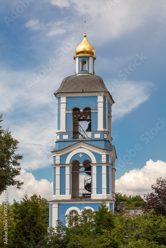 Canvas Print Bell tower of the Church of the Icon of the Mother of God the Life-Giving Spring