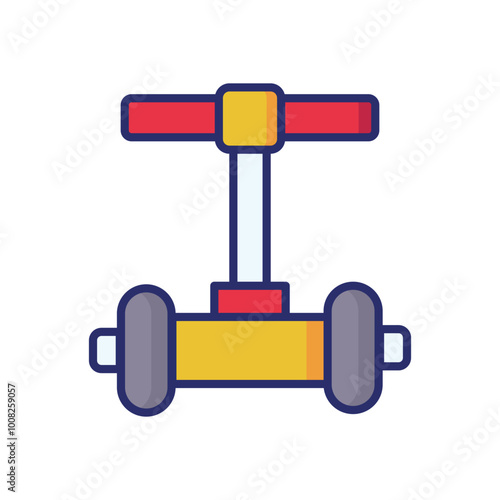 Segway icon vector stock illustration