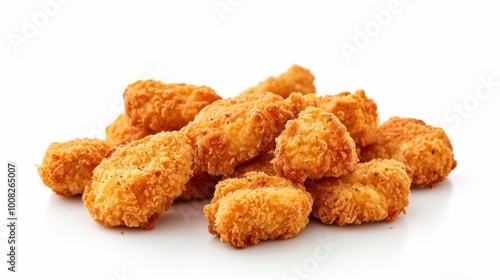 Satisfy Your Hunger with Golden Roasted Chicken Nuggets"