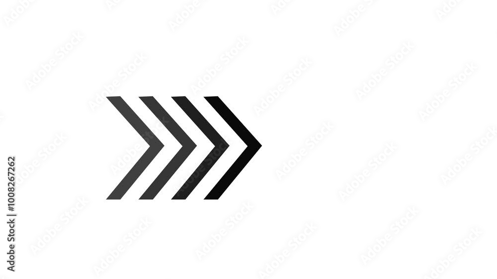 Arrow loop animation direction concept . black arrow icon concept .Arrow direction sign animation white background right arrow Arrow loop animation direction concept . black arrow icon concept .Arrow direction sign animation white background right arrow