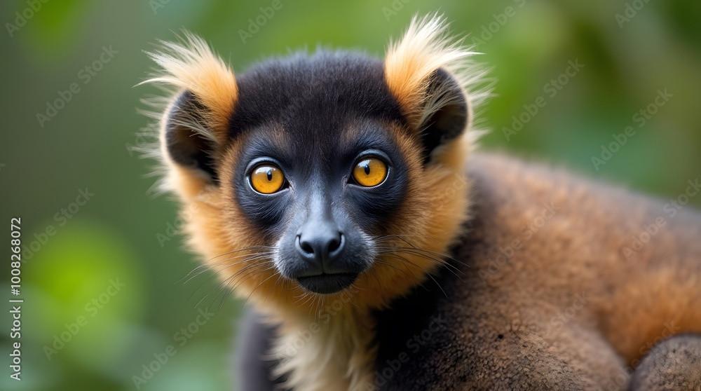 Fototapeta premium portrait of a lemur