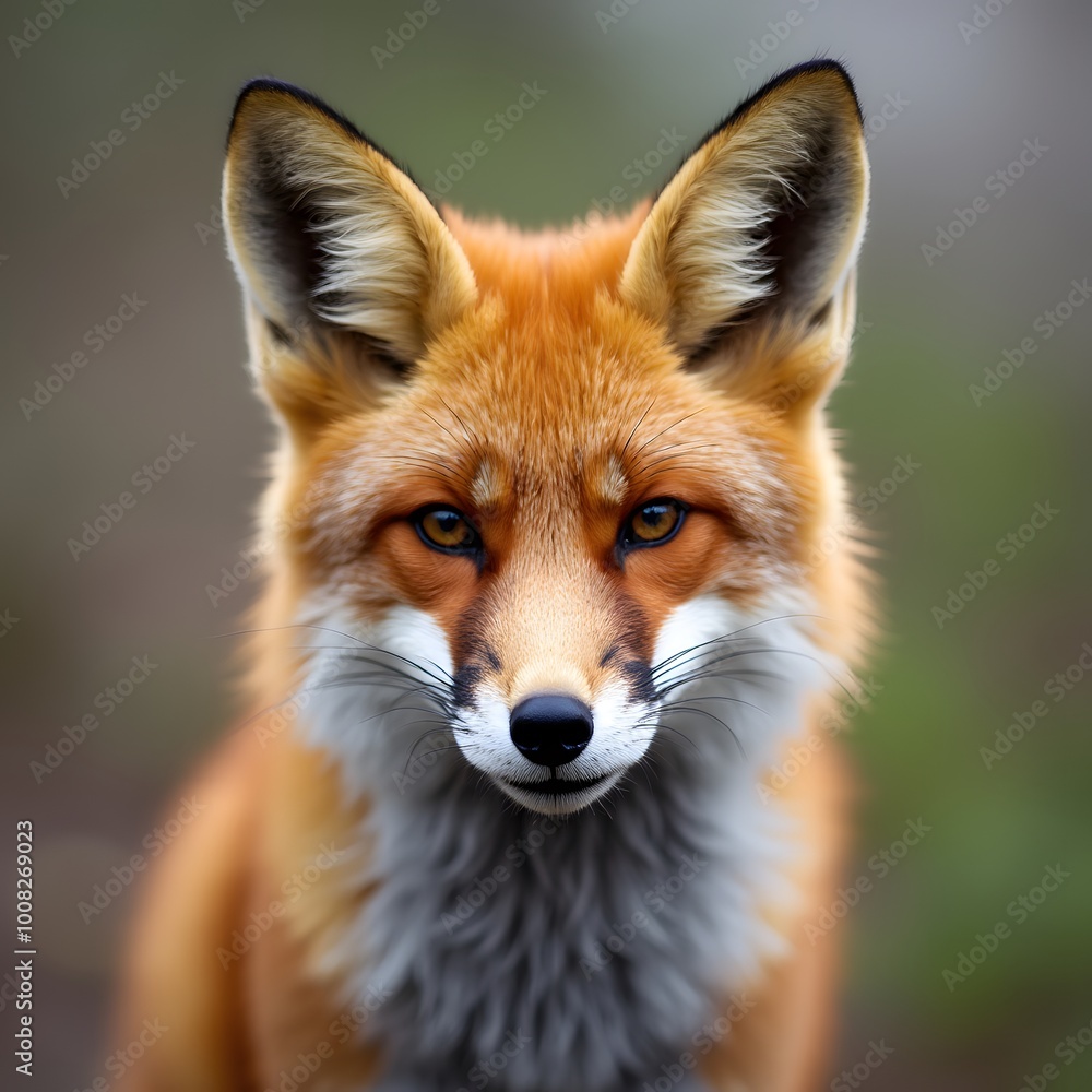 red fox closeup stock photo red fox closeup stock photo