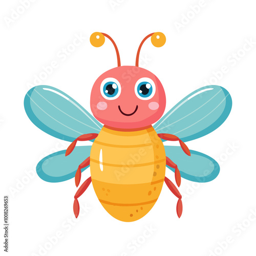 Cricket Insect Bug Animal Animation Kawaii Character Pest
