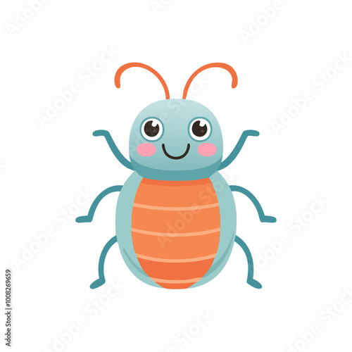 Cricket Insect Bug Animal Animation Kawaii Character Pest
