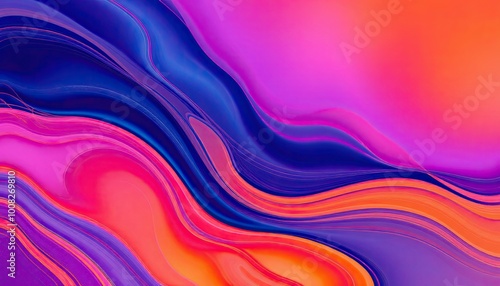 Colorful abstract gradient background wallpaper decoration backdrop design 4k quality