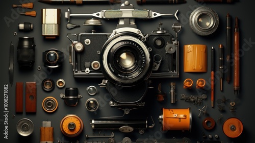 Vintage Camera and Accessories