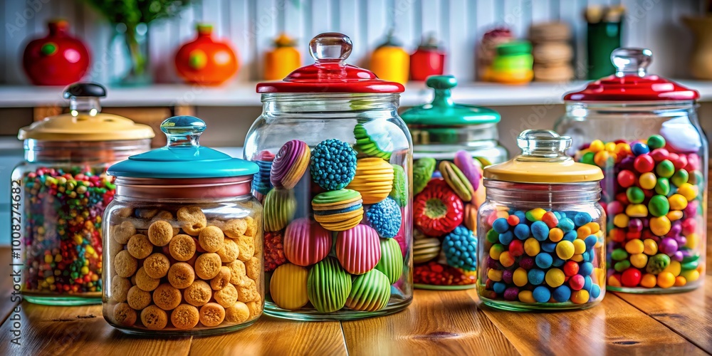 Whimsical and Funny Cookie Jars Filled with Colorful Treats for a Playful Kitchen Decor Inspiration Whimsical and Funny Cookie Jars Filled with Colorful Treats for a Playful Kitchen Decor Inspiration