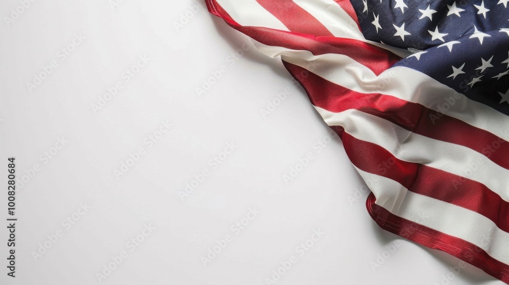 American Flag on a Windy Day American Flag on a Windy Day