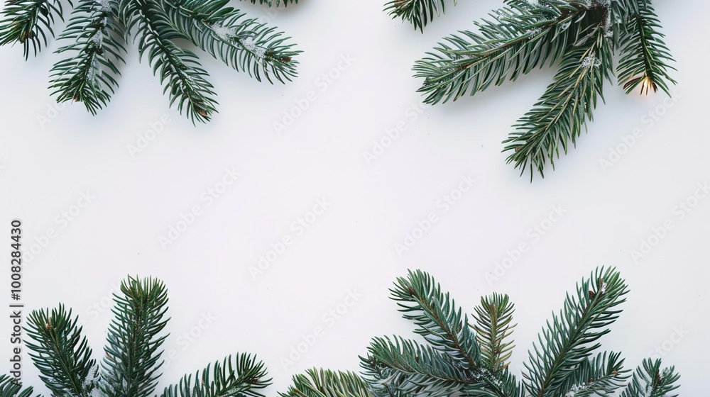 christmas background with christmas branches and decorations christmas background with christmas branches and decorations