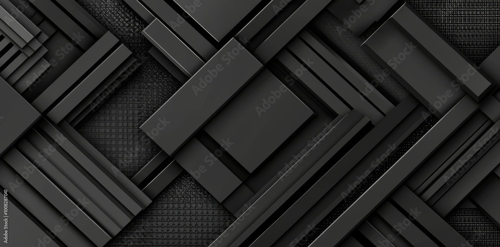 Carbon texture black abstract background for banners or wallpaper templates