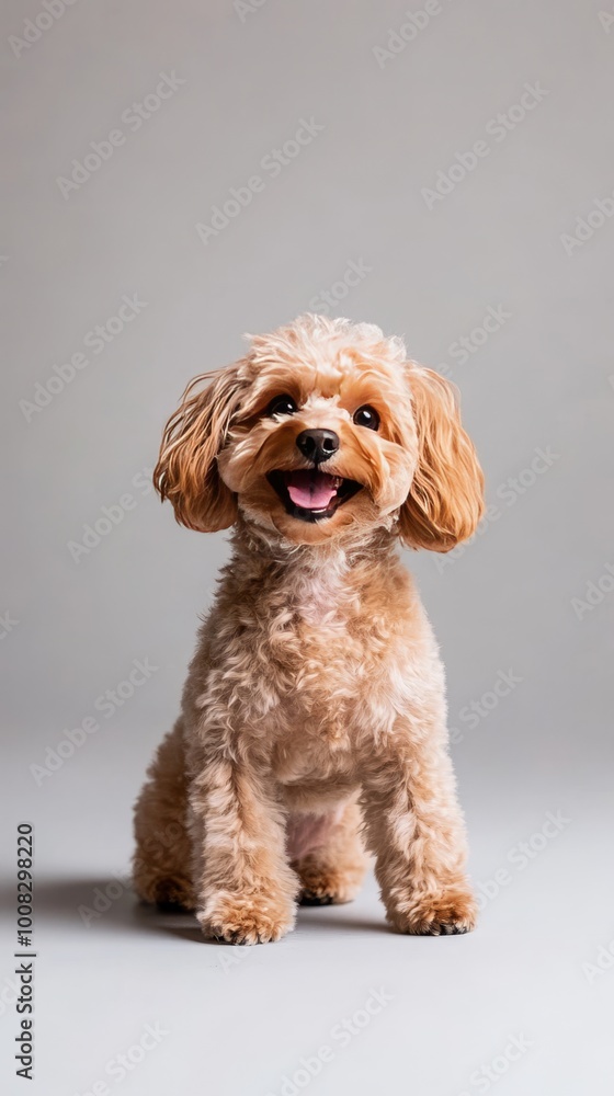 A charming real-life photo of a friendly dog in a playful pose, showcasing its expressive eyes and fluffy coat, set against a simple background with ample space for adding text or graphics. A charming real-life photo of a friendly dog in a playful pose, showcasing its expressive eyes and fluffy coat, set against a simple background with ample space for adding text or graphics.