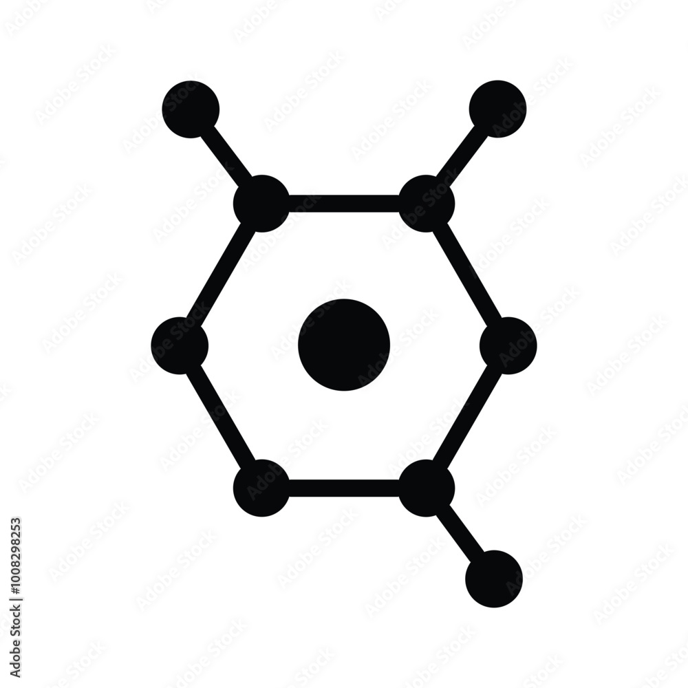 Diagram representing atoms and their molecular bonding in scientific research Diagram representing atoms and their molecular bonding in scientific research