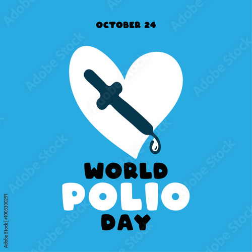 World Polio Day. October 24.