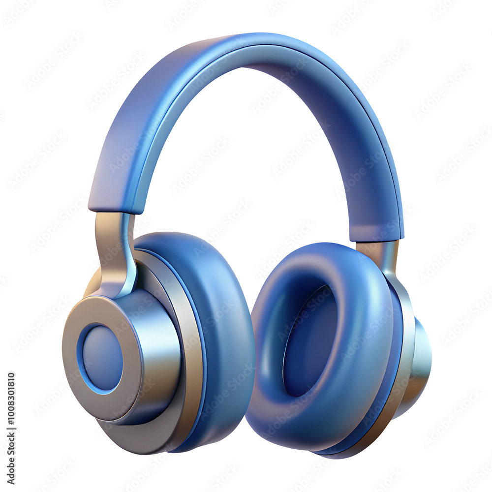 headphones, 3D render style, isolated on transparent white background, clipping path headphones, 3D render style, isolated on transparent white background, clipping path