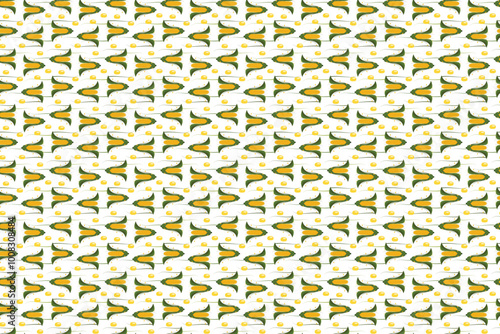 Frame background corn banner. Vegetable corn wallpaper with copy space