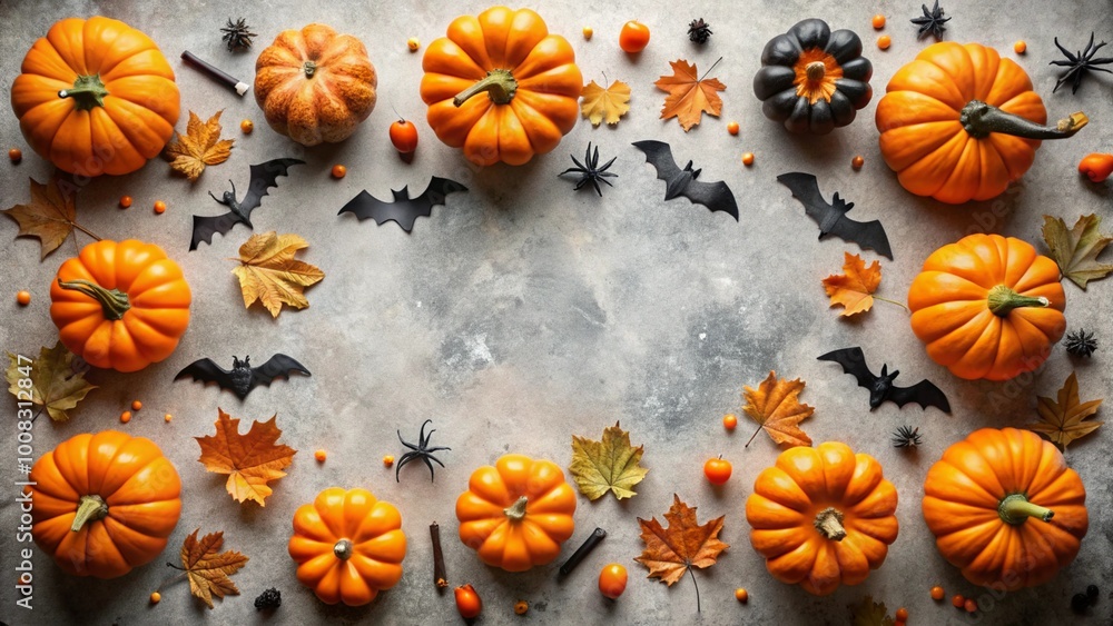 Free Photo New Helloween Moonlit Pumpkin Night A Bewitching Halloween copy space Background
Free Photo New Helloween Moonlit Pumpkin Night A Bewitching Halloween copy space Background