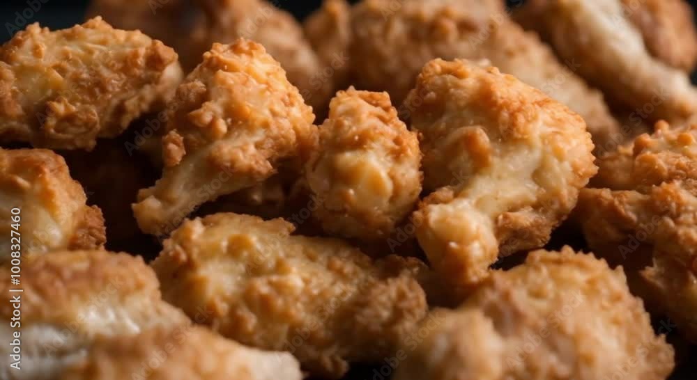 fried chicken thighs create a delicious and delicious smell fried chicken thighs create a delicious and delicious smell