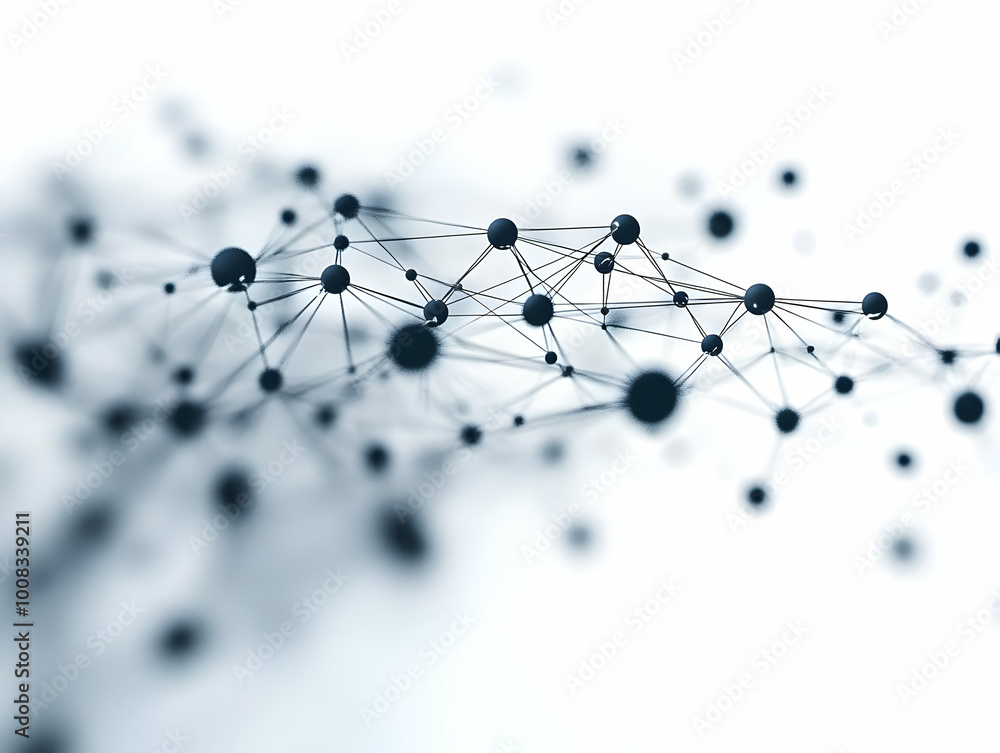 Abstract Network Connection Background Abstract Network Connection Background