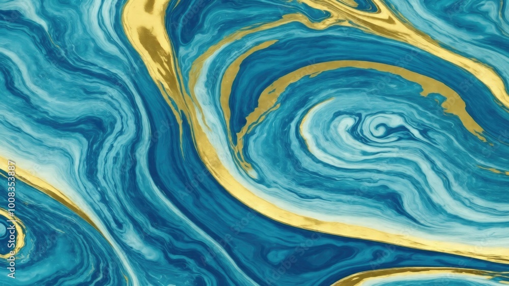 Green and gold marble abstract background texture. Indigo ocean blue marbling natural luxury style Green and gold marble abstract background texture. Indigo ocean blue marbling natural luxury style