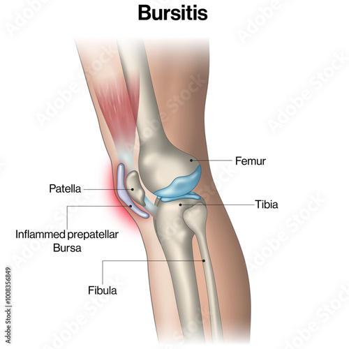 Bursitis, Inflammatory Medical Condition, Joint Pain and Swelling