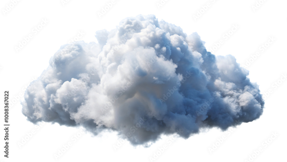 Fluffy white clouds isolated on white Fluffy white clouds isolated on white