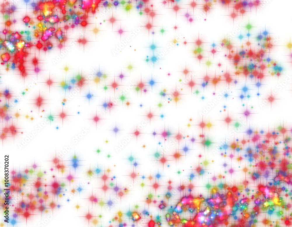 Light color glitter star confetti background. White holiday texture. Light color glitter star confetti background. White holiday texture.