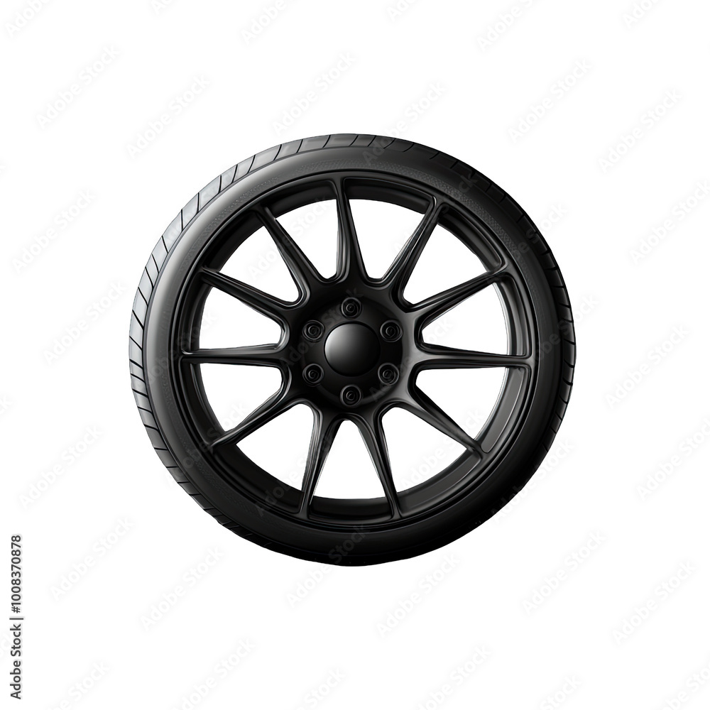 Fototapeta premium Car tire