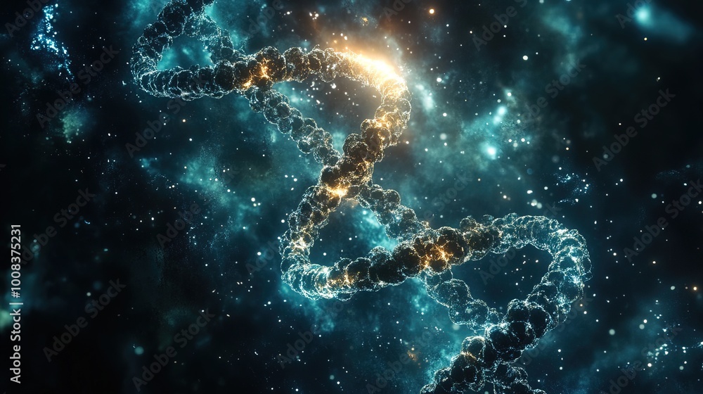 DNA universe comos medical cell background health life biology chromosome genetic gene DNA universe comos medical cell background health life biology chromosome genetic gene