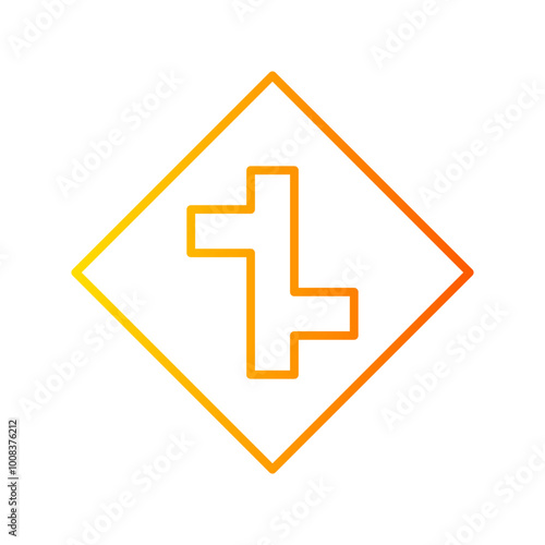 merging gradient icon