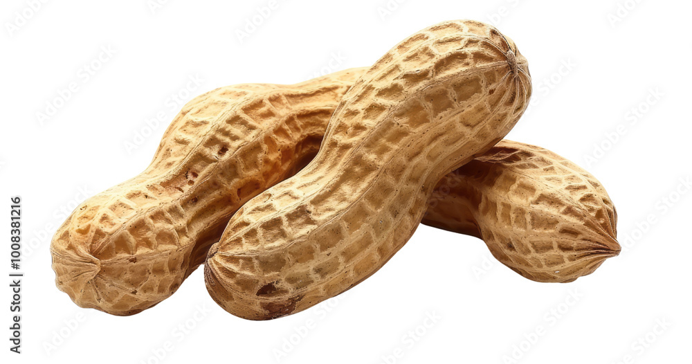 Peanuts on a transparent background, isolated in a stock photo with sharp focus. Peanuts on a transparent background, isolated in a stock photo with sharp focus.