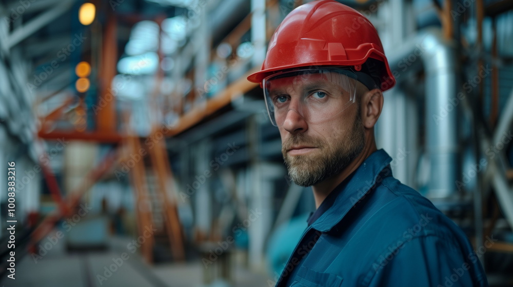 worker in a factory worker in a factory