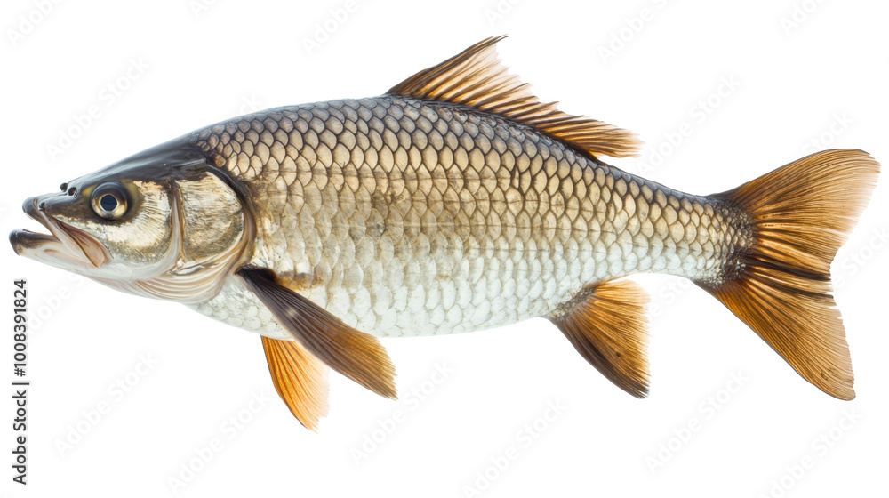 Isolated a tarpon fish on transparent background Isolated a tarpon fish on transparent background