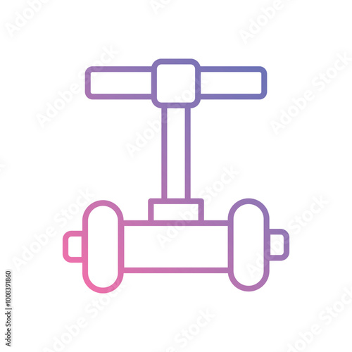 Segway icon vector stock illustration