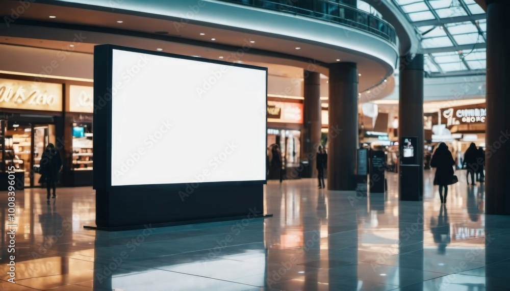 citylight for advertising mockup in a shopping center, ai generated, ai citylight for advertising mockup in a shopping center, ai generated, ai
