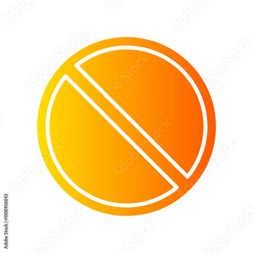 no waiting gradient icon