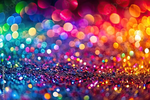 Colorful Sparkle Background with Vibrant Hues for Creative Projects and Artistic Inspirations