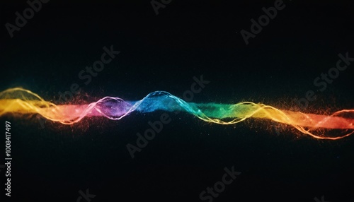 colorful color rainbow black background