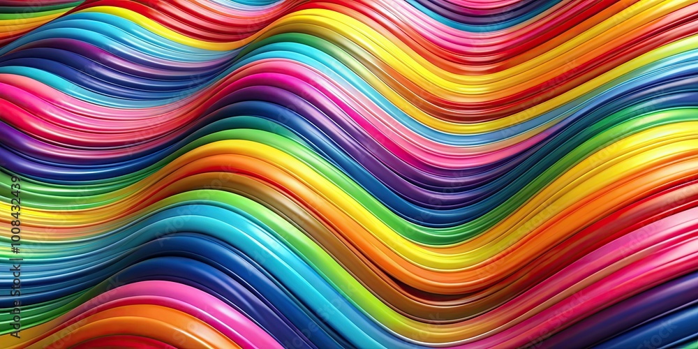 A striking and colorful wavy stripes design perfect for business backgrounds and creative projects, offering a vibrant aesthetic that enhances visual appeal and engagement. A striking and colorful wavy stripes design perfect for business backgrounds and creative projects, offering a vibrant aesthetic that enhances visual appeal and engagement.