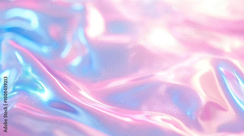 Blurred holographic backdrop in soft pastel pink and blue. Metallic sheen with gradient light reflections, perfect for dreamy or tech-inspired designs. Blurred holographic backdrop in soft pastel pink and blue. Metallic sheen with gradient light reflections, perfect for dreamy or tech-inspired designs.