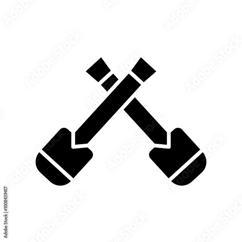 oars glyph icon