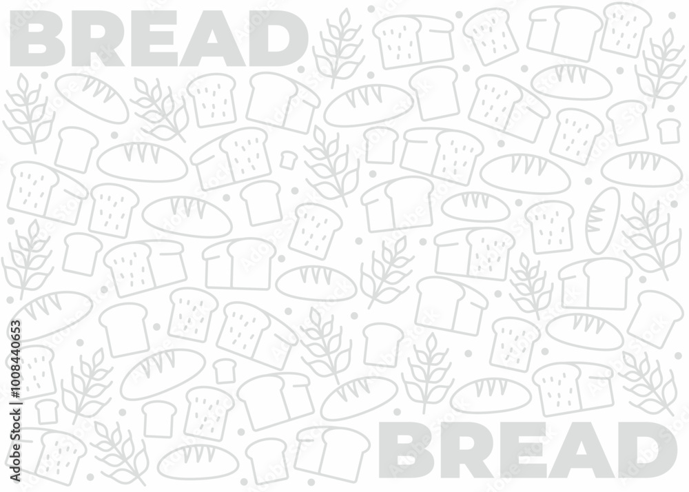 bread pattern design bread pattern design