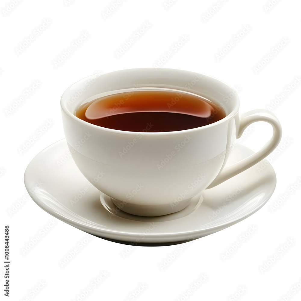 Steaming White Tea Cup Photo Steaming White Tea Cup Photo