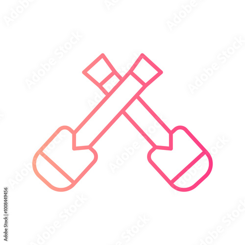 oars gradient icon