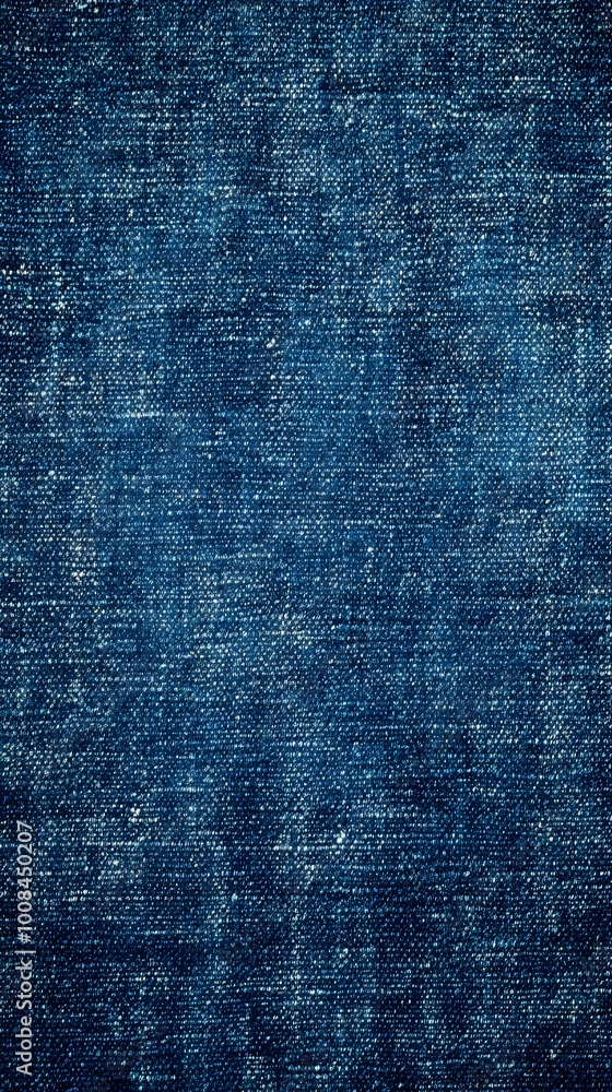 Textured dark blue denim background showcasing a worn and classic vintage feel Textured dark blue denim background showcasing a worn and classic vintage feel