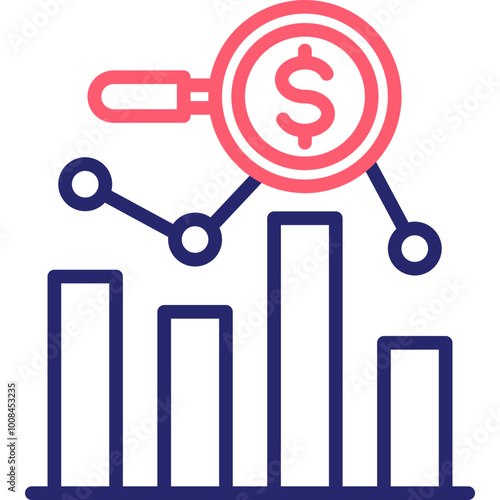 Stock Valuation Icon