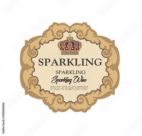 WINE LABEL ITALIAN FOOD AND DRINKS DECORATIVE STICKER FOR AMARONE, PROSECCO, CHIANTI, VALPOLICELLA,PRIMITIVE AND SPARKLING WINE