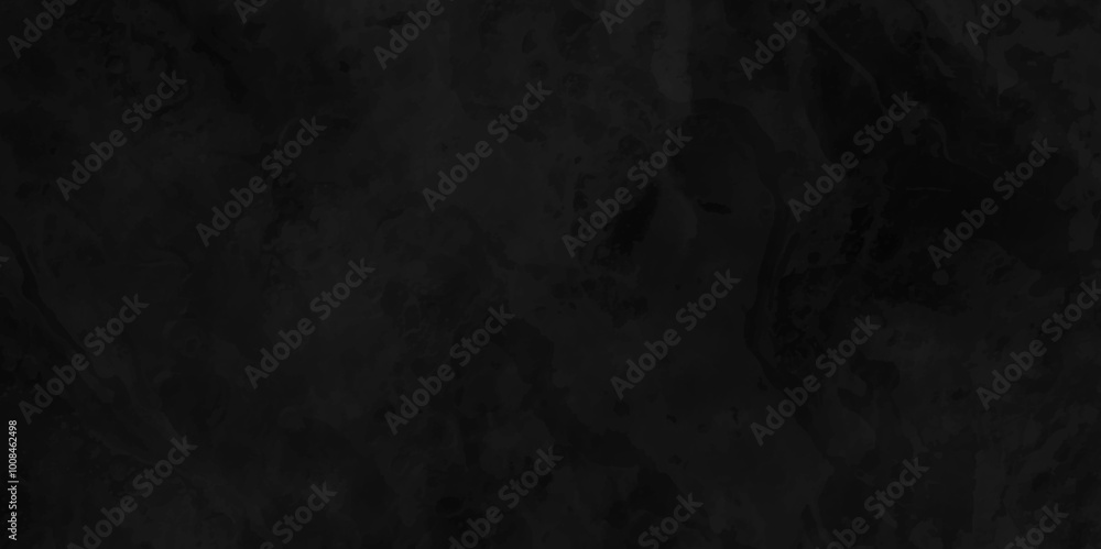 Naklejka premium Distressed rough black grunge cracked wall slate texture. Chalk board and Black board grunge backdrop background. Wall grunge backdrop rough background dark black and stone.