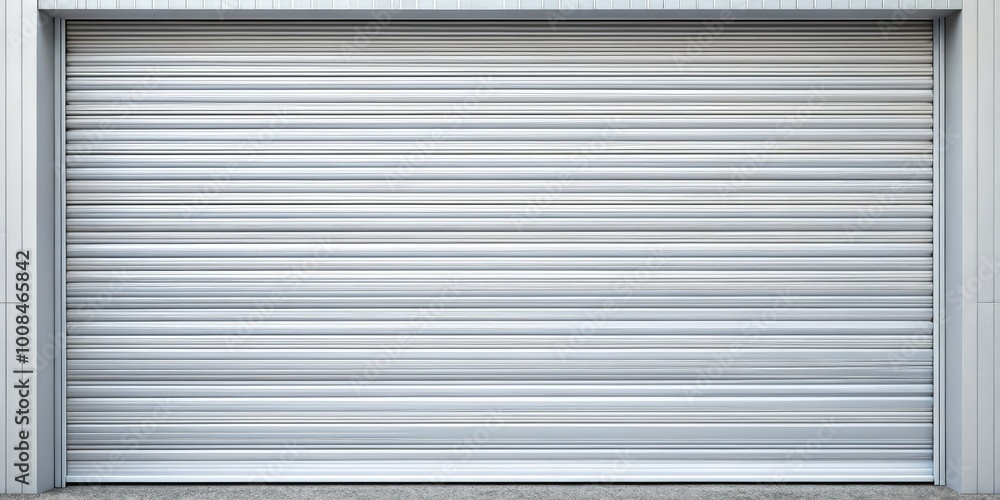 White metal roller door shutter with a smooth texture, perfect for industrial and commercial applications, providing durability and an elegant finish for seamless functionality. White metal roller door shutter with a smooth texture, perfect for industrial and commercial applications, providing durability and an elegant finish for seamless functionality.